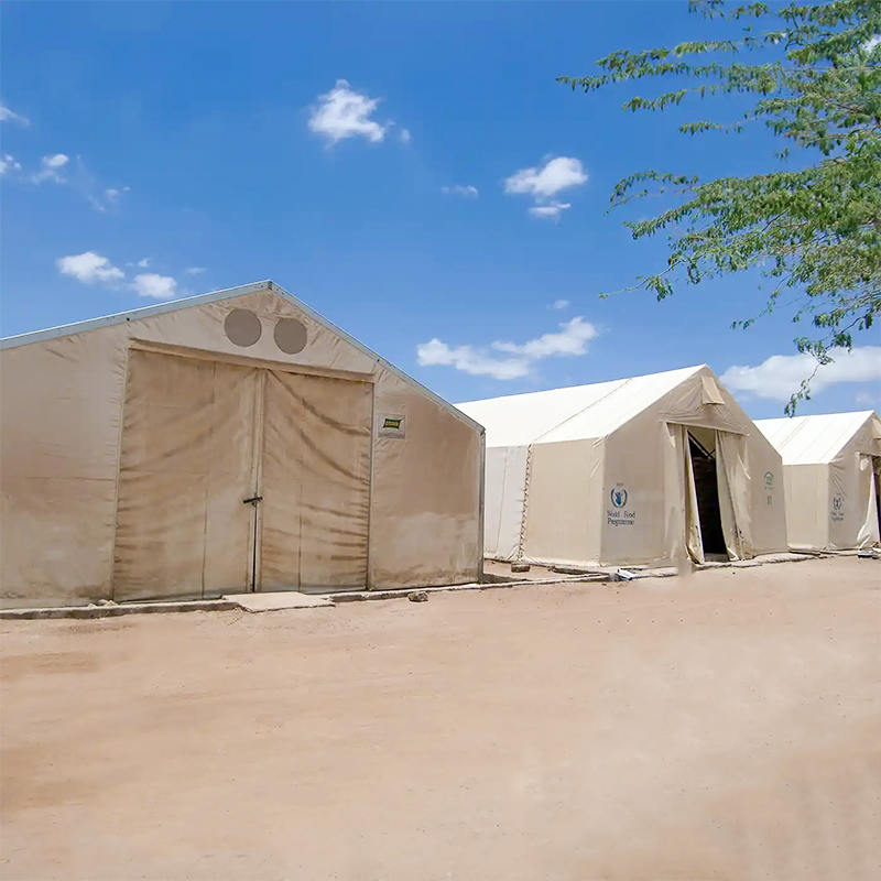 IFRC/ICRC/WFP/IOM标准耐紫外线10x24m帐篷移动存储单元（MSU）