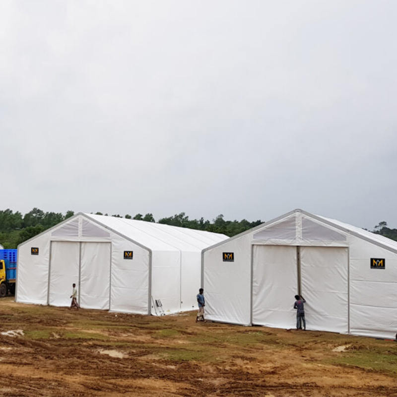 IFRC/ICRC/WFP/IOM标准耐紫外线10x24m帐篷移动存储单元（MSU）