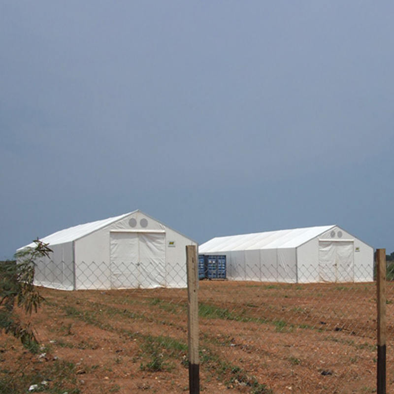 IFRC/ICRC/WFP/IOM标准耐紫外线10x24m帐篷移动存储单元（MSU）
