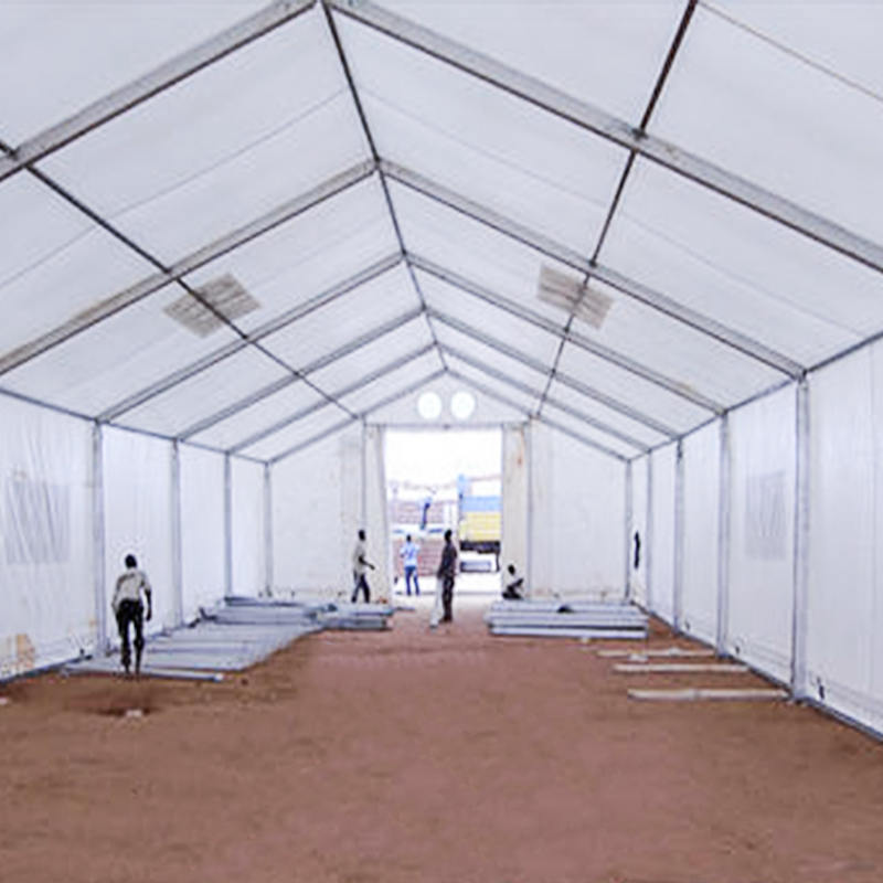 IFRC/ICRC/WFP/IOM标准耐紫外线10x24m帐篷移动存储单元（MSU）