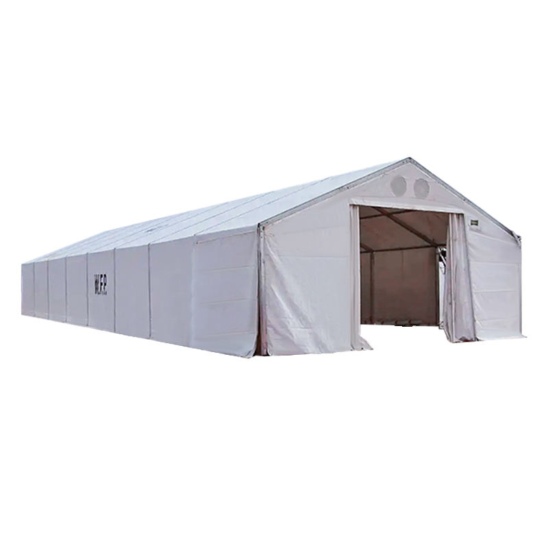 IFRC/ICRC/WFP/IOM标准10x32m耐用弹性存储帐篷移动存储单元（MSU）