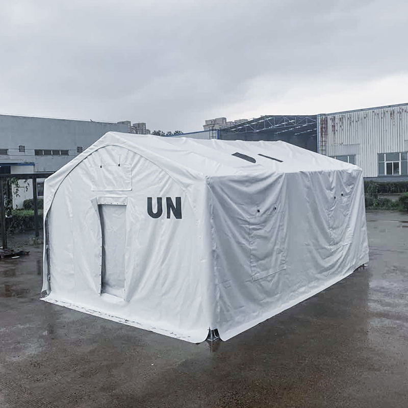 5x7m A型A膜覆盖的钢框架结构浮雕帐篷