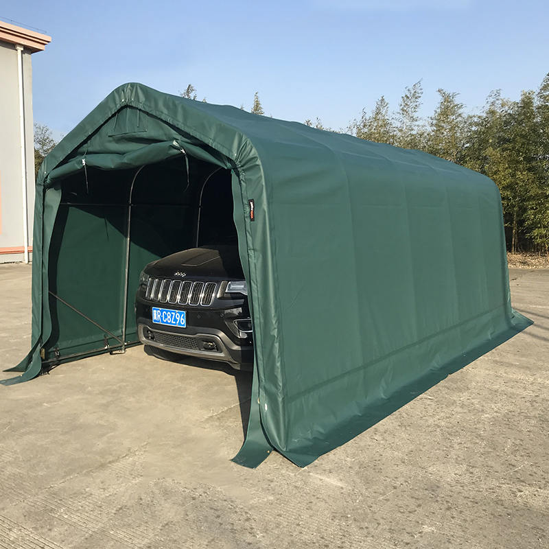 3.3x6（11“ x20”）PVC防水便携式车库和避难所