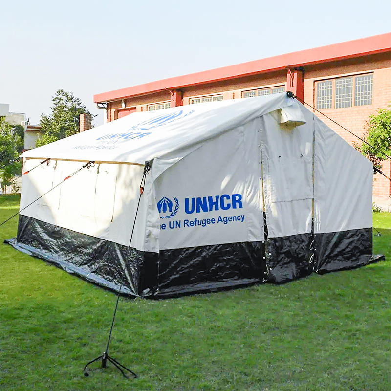 ICRC IFRC UNCR标准5人双人双人可折的全天候帐篷