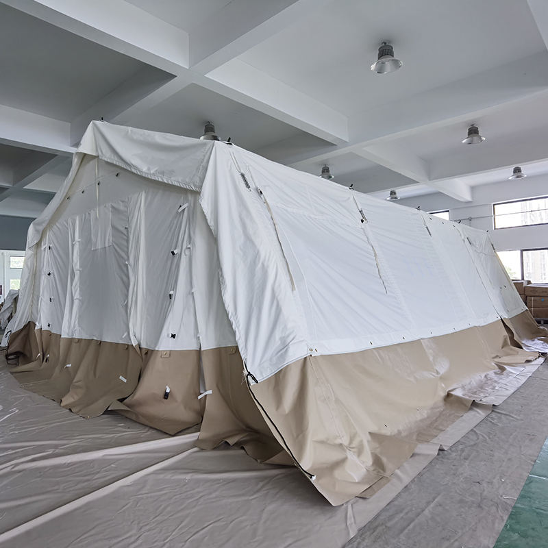 MSF/ICRC/IFRC标准45m²多功能帐篷基本帐篷用于学校，办公室，诊所