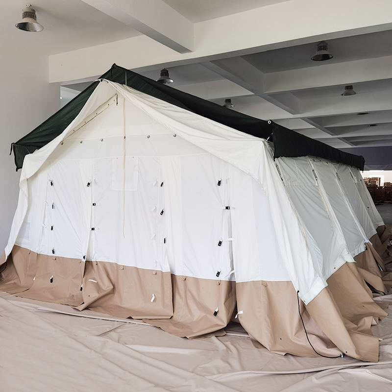 MSF/ICRC/IFRC标准45m²多功能帐篷基本帐篷用于学校，办公室，诊所