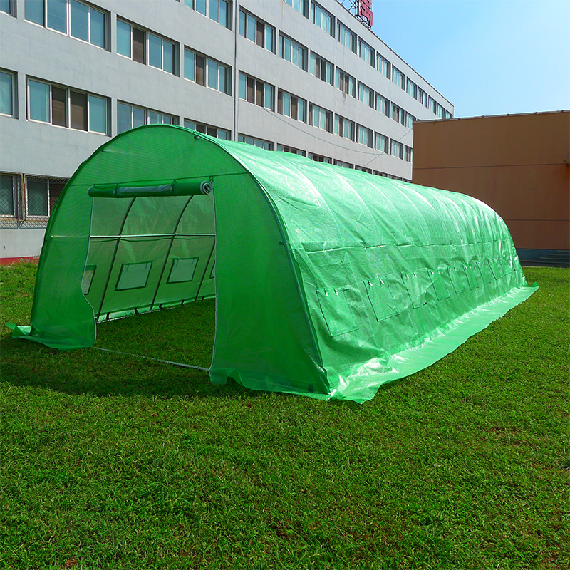 4x10x2.3m大型重型多隧道温室