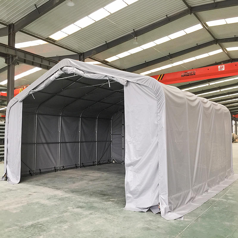 7x7 2.26m的侧面工业和商业仓库阴影帐篷便携式帐篷大厅