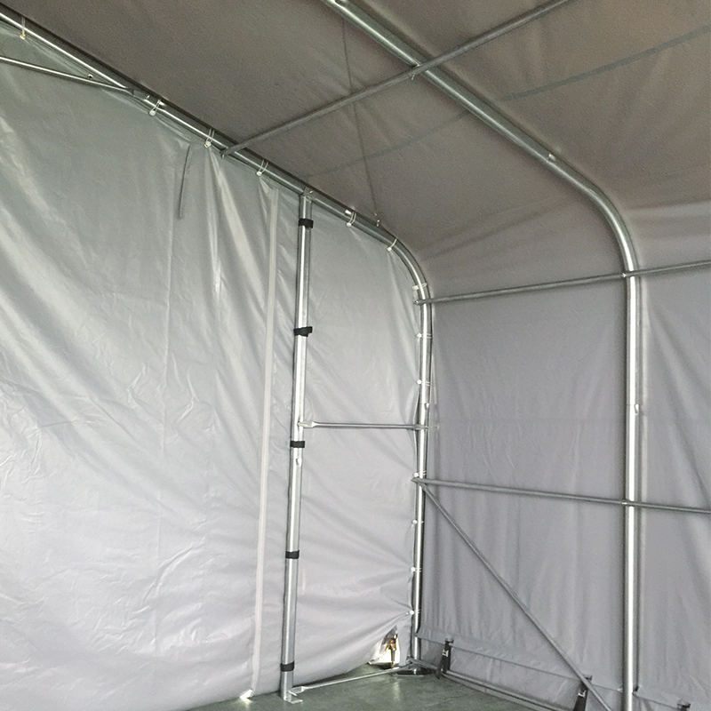 7x7 2.26m的侧面工业和商业仓库阴影帐篷便携式帐篷大厅