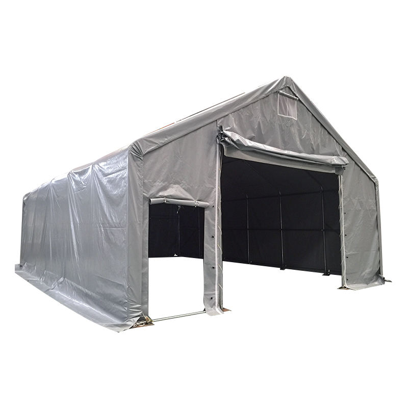 8x12m-3m PVC仓库工业大型绿色存储帐篷