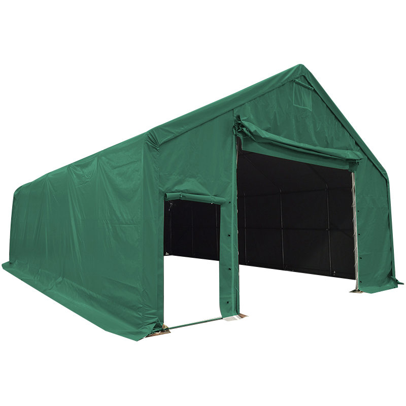 8x12m-3m PVC仓库工业大型绿色存储帐篷