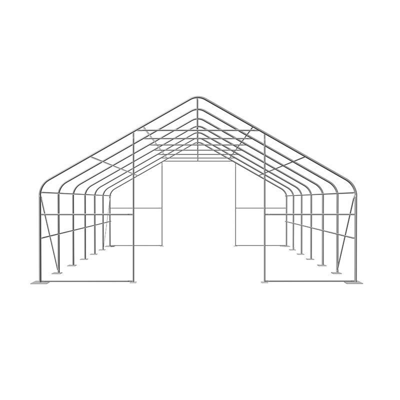 10x12m-3m PVC重型绿色仓库存储帐篷