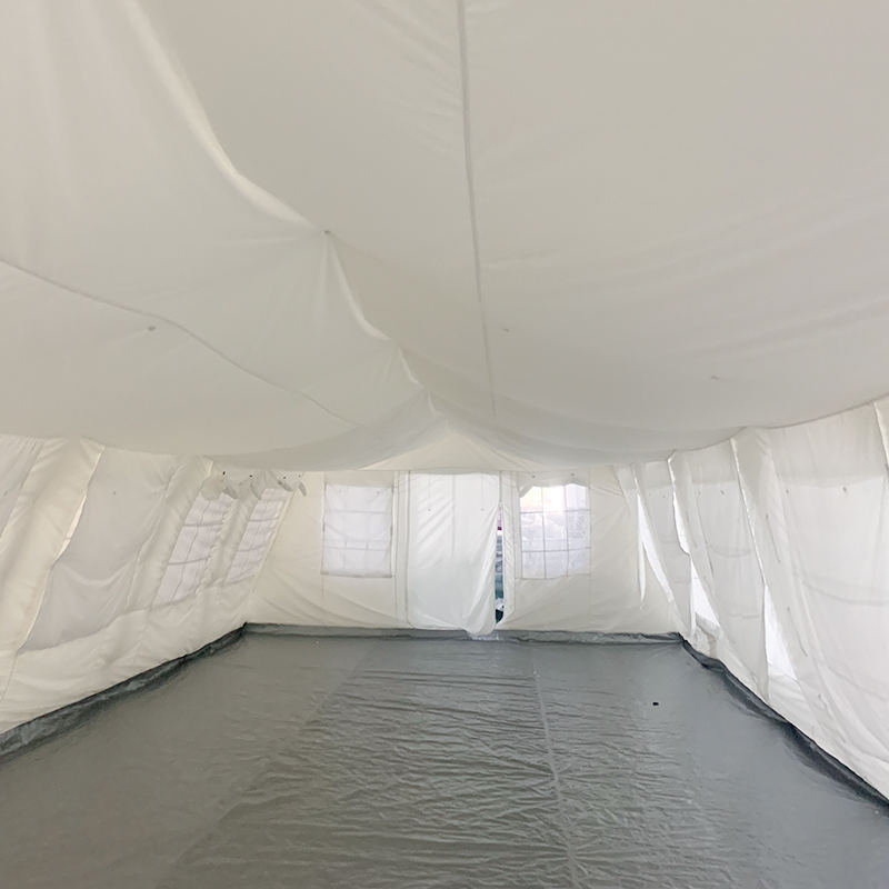 联合国儿童基金会标准72m²多用途临时庇护所紫外线稳定的Huggy帐篷