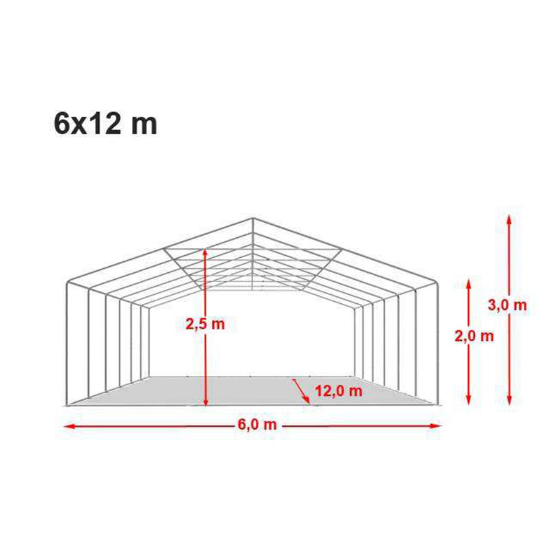 6x12m豪华PVC户外活动Marquee