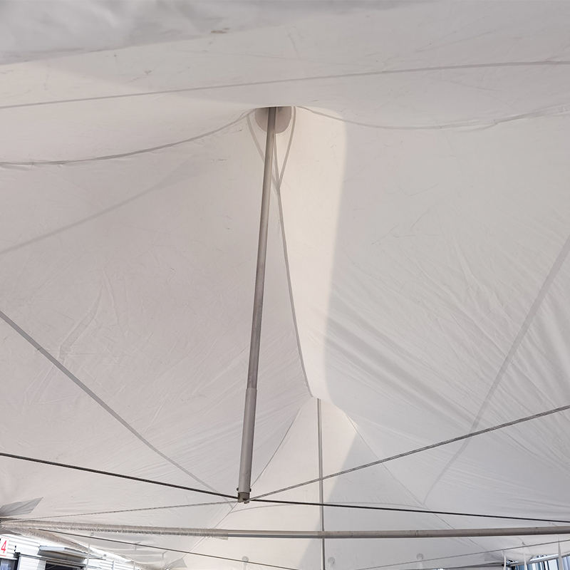 （6x12m）20“ x40”高峰帐篷铝制式耐用PVC派对帐篷