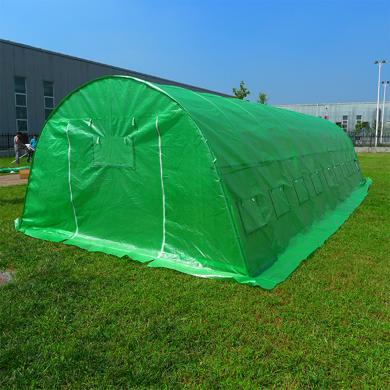 4x10x2.3m大型重型多隧道温室