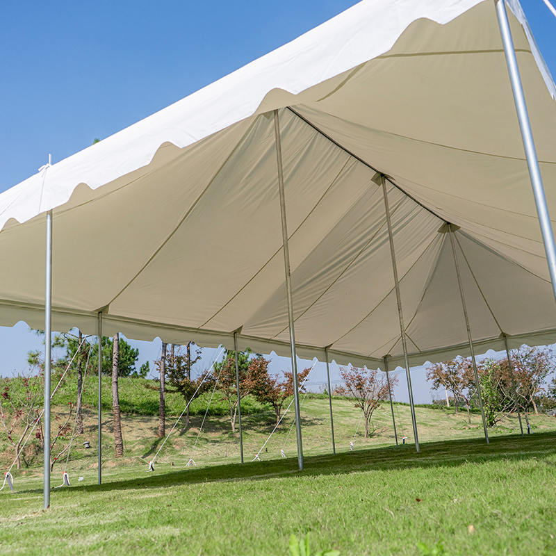 20“ x40”（6x12m）PVC CANOPY POL帐篷用于户外活动