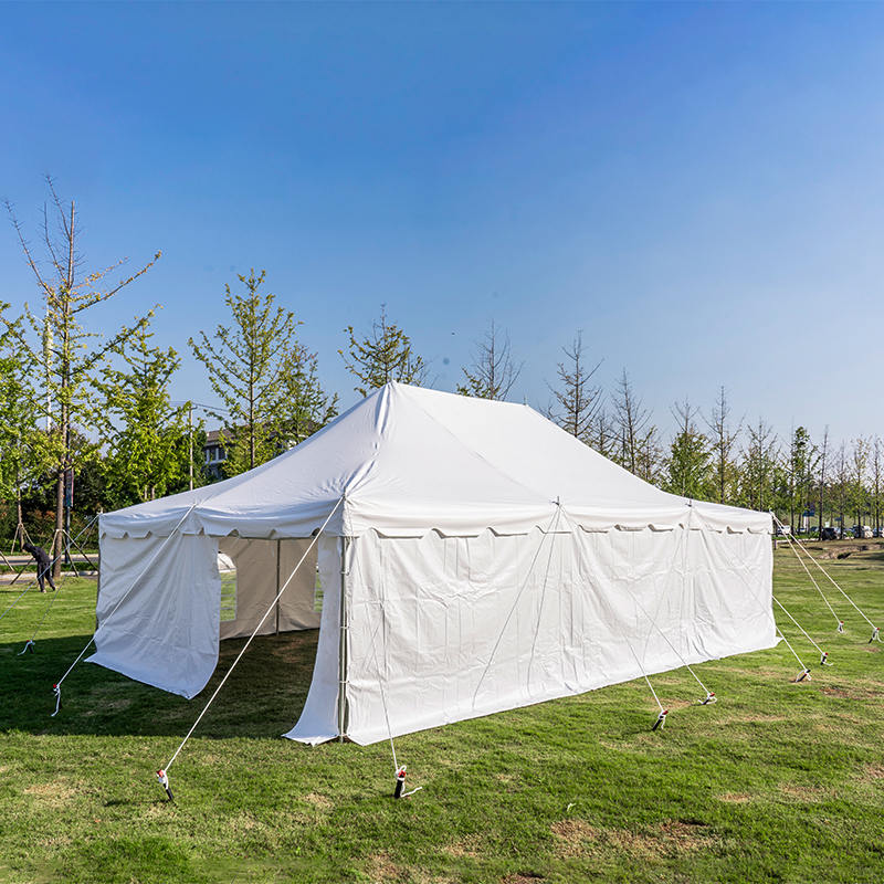 20“ x20”（6x6m）PVC白色冠层帐篷