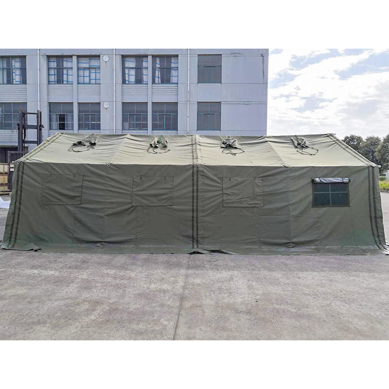 5.6 x4m帆布模块化陆军帐篷