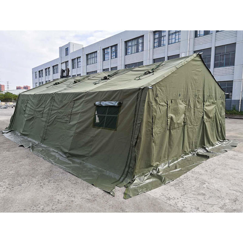 5.6 x4m帆布模块化陆军帐篷