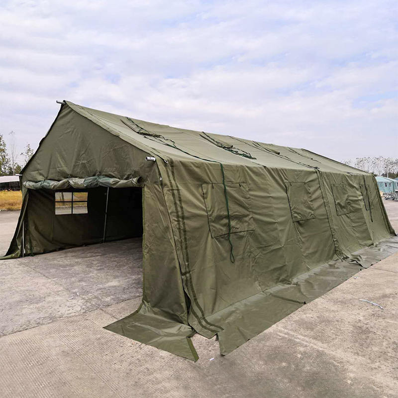 5.6 x4m帆布模块化陆军帐篷