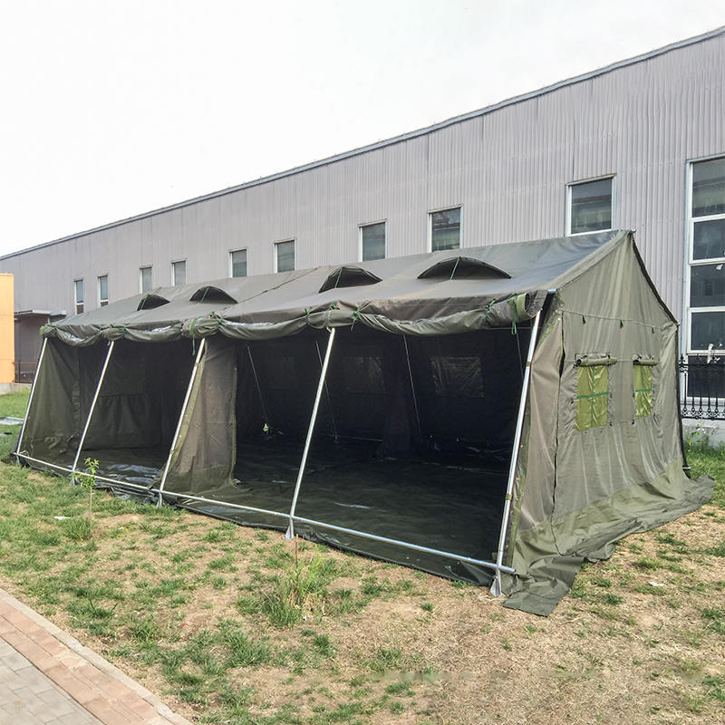 5.6 x4m帆布模块化陆军帐篷