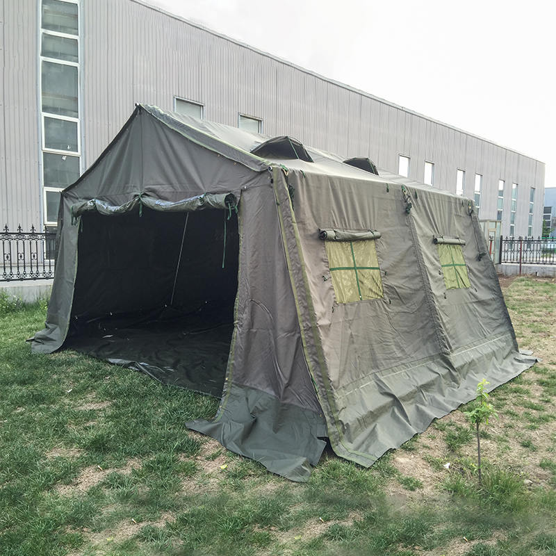 5.6 x4m帆布模块化陆军帐篷